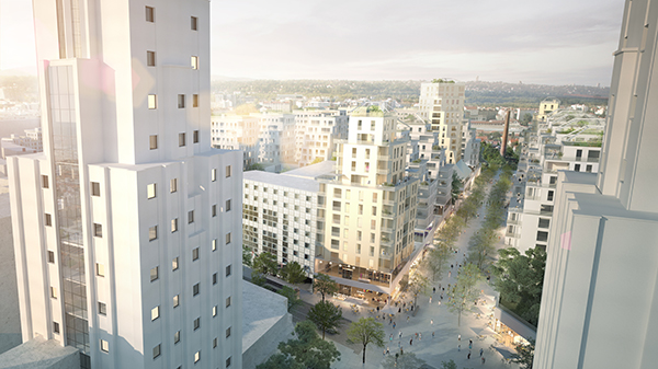 Futur projet d'aménagement du centre-ville de Villeurbanne